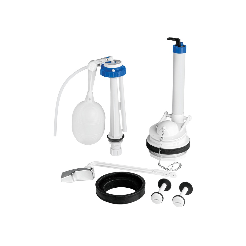 Juego de reparación p/WC con válvula de descarga de 3'