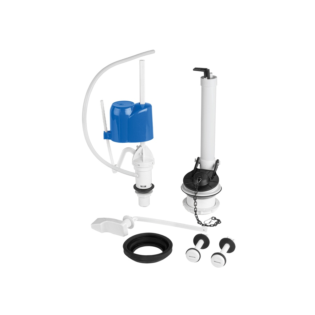 Juego de reparación p/WC con válvula de flotador compacto - Pag 538