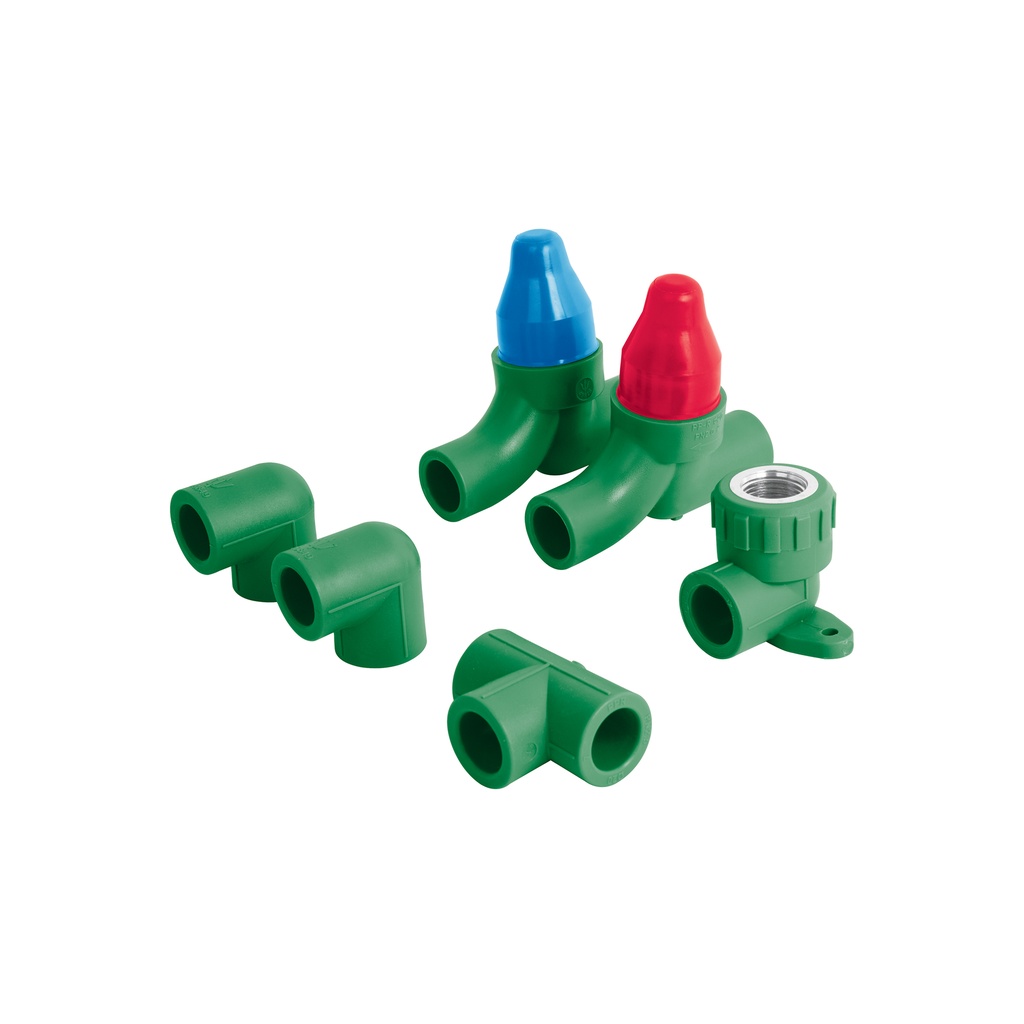 KIT PPR para instalación regadera, sin manerales, Foset - Pag 529