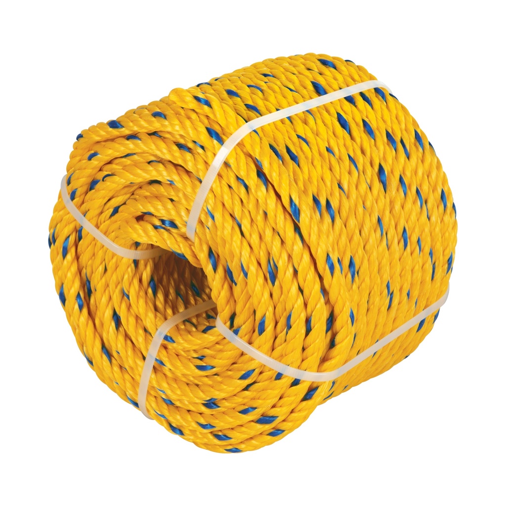 Kilo de cuerda torcida de polipropileno amarilla de 8 mm - Pag 556