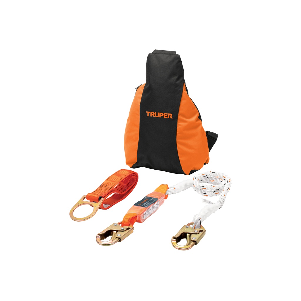 Kit contra caídas con arnés de un anillo, ANSI, Truper - Pag 355