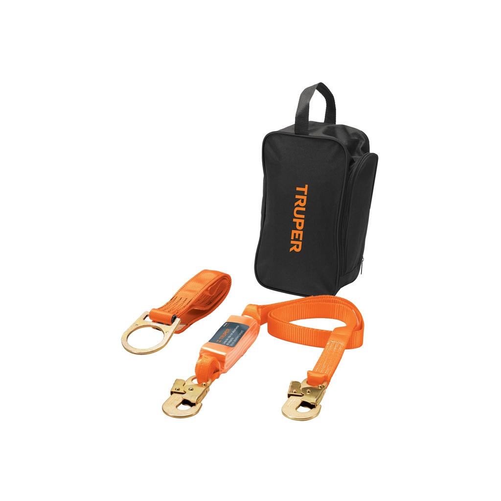 Kit contra caídas con arnés de un anillo, Truper