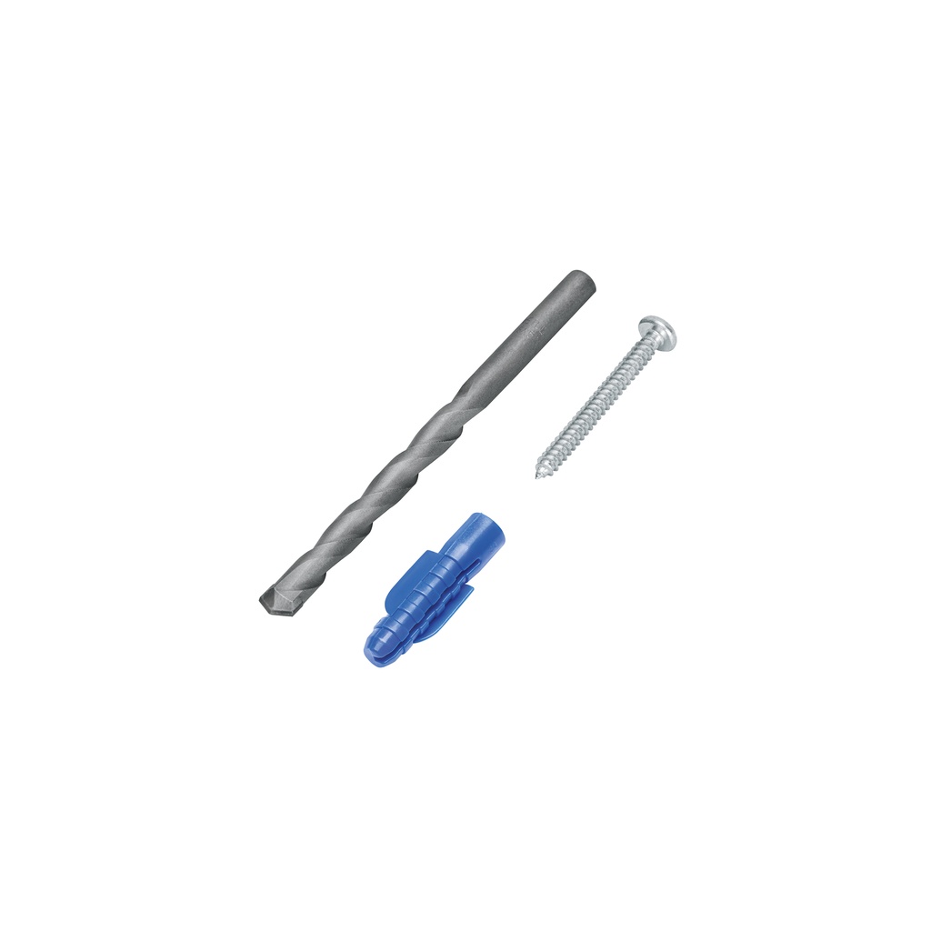 Kit de 20 taquetes 3/8' con pijas #12 y 1 broca 3/8', Fiero - Pag 571