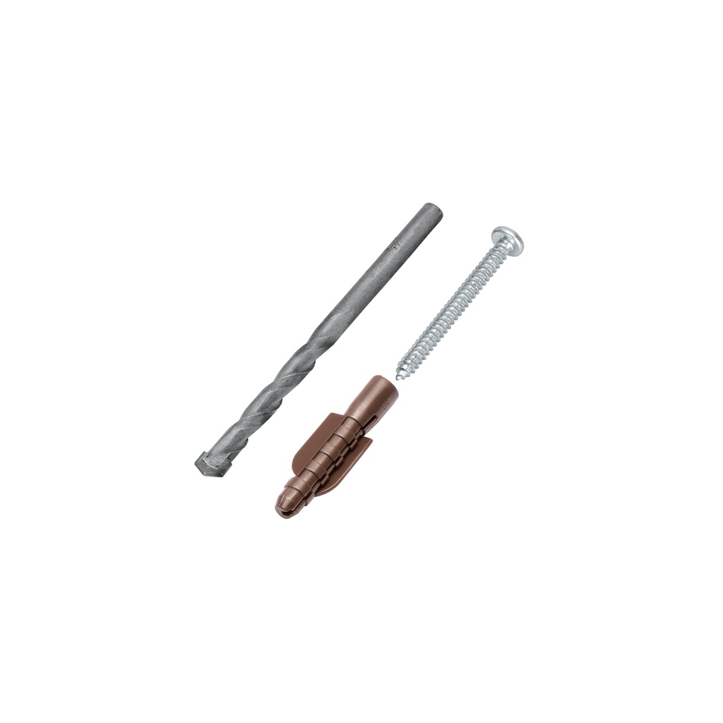 Kit de 20 taquetes 5/16'con pijas #10 y 1 broca 5/16', Fiero - Pag 571