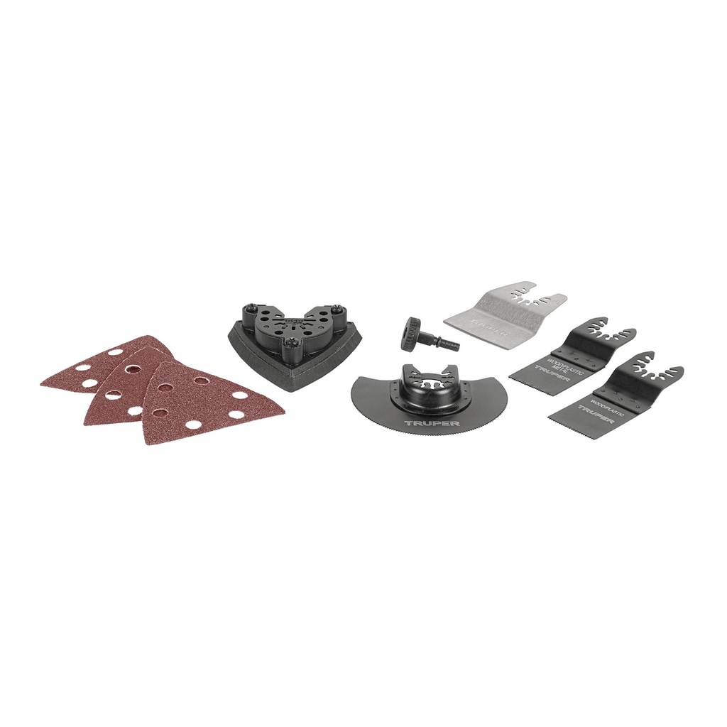 Kit de accesorios para multiherramienta oscilante,8pz, Trupe - Pag 259