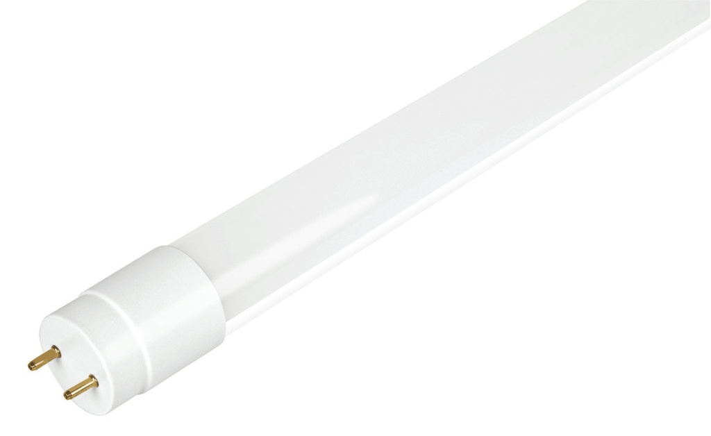 Lampara tubular led T8 de 1200mm, 18W, 6500K, 30,000 hrs vida. L. CLASICA