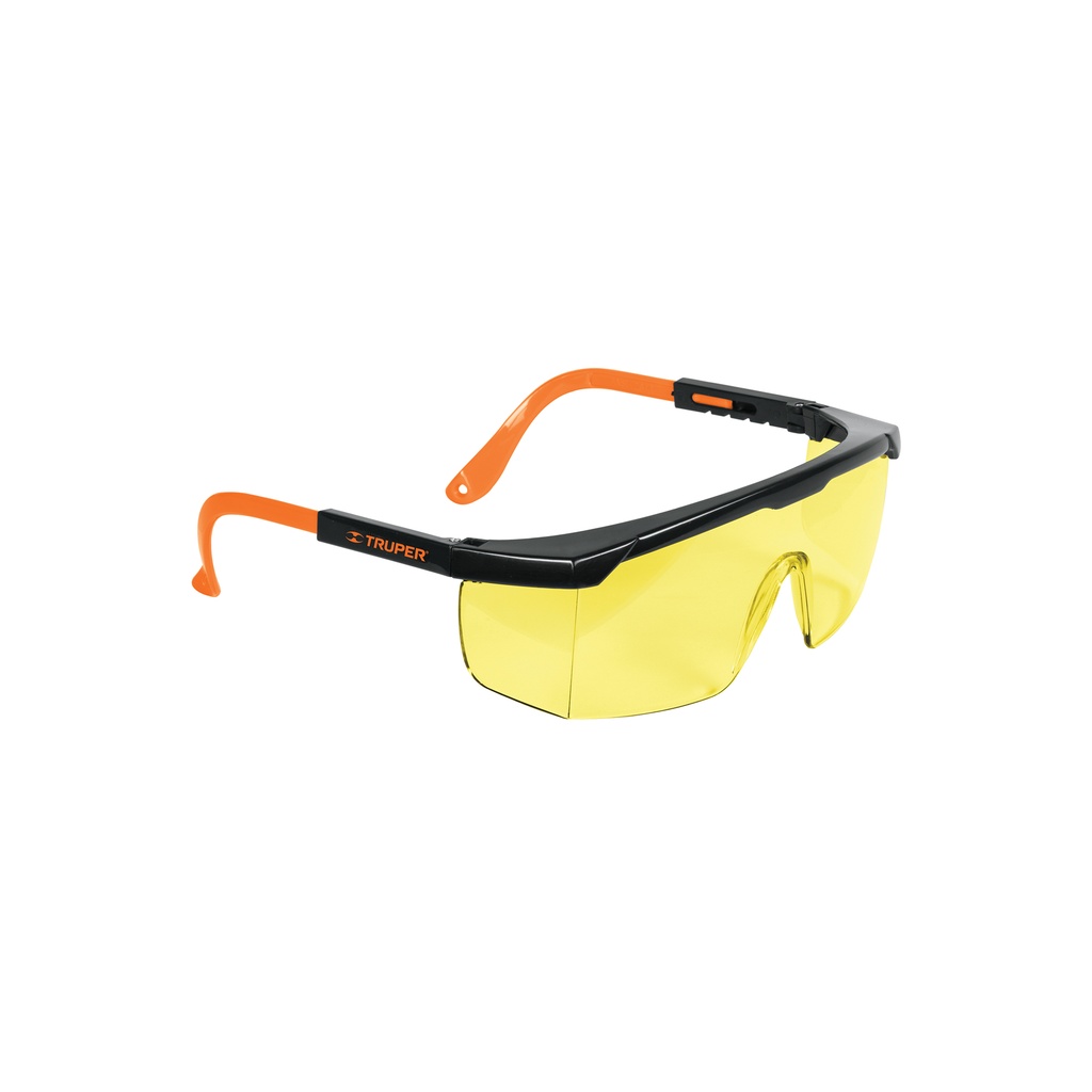 Lentes de seguridad ajustables ambar, Truper Classic - Pag 341