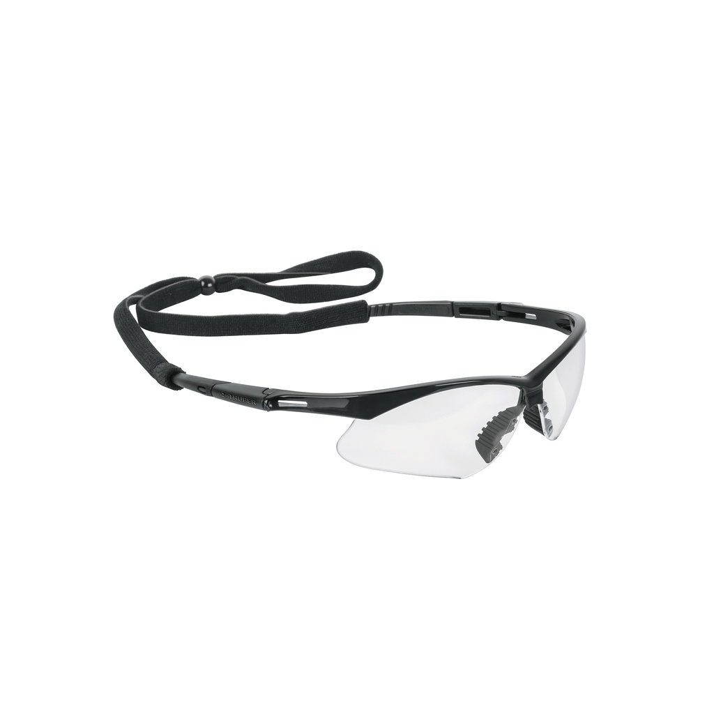 Lentes seguridad claros antiempaño c/cordón ajustable, Sport - Pag 440