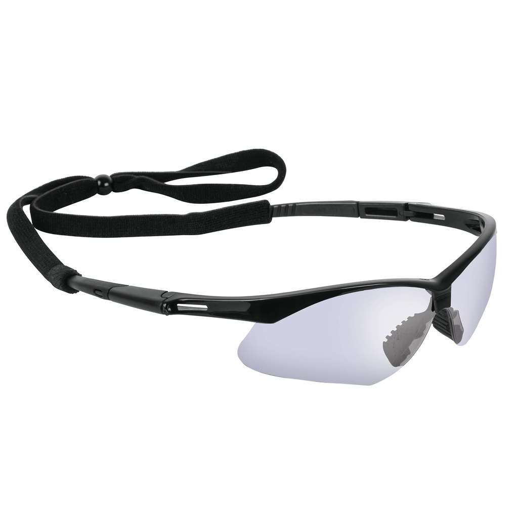 Lentes seguridad espejo azul c/cordón ajustable, Sport - Pag 341