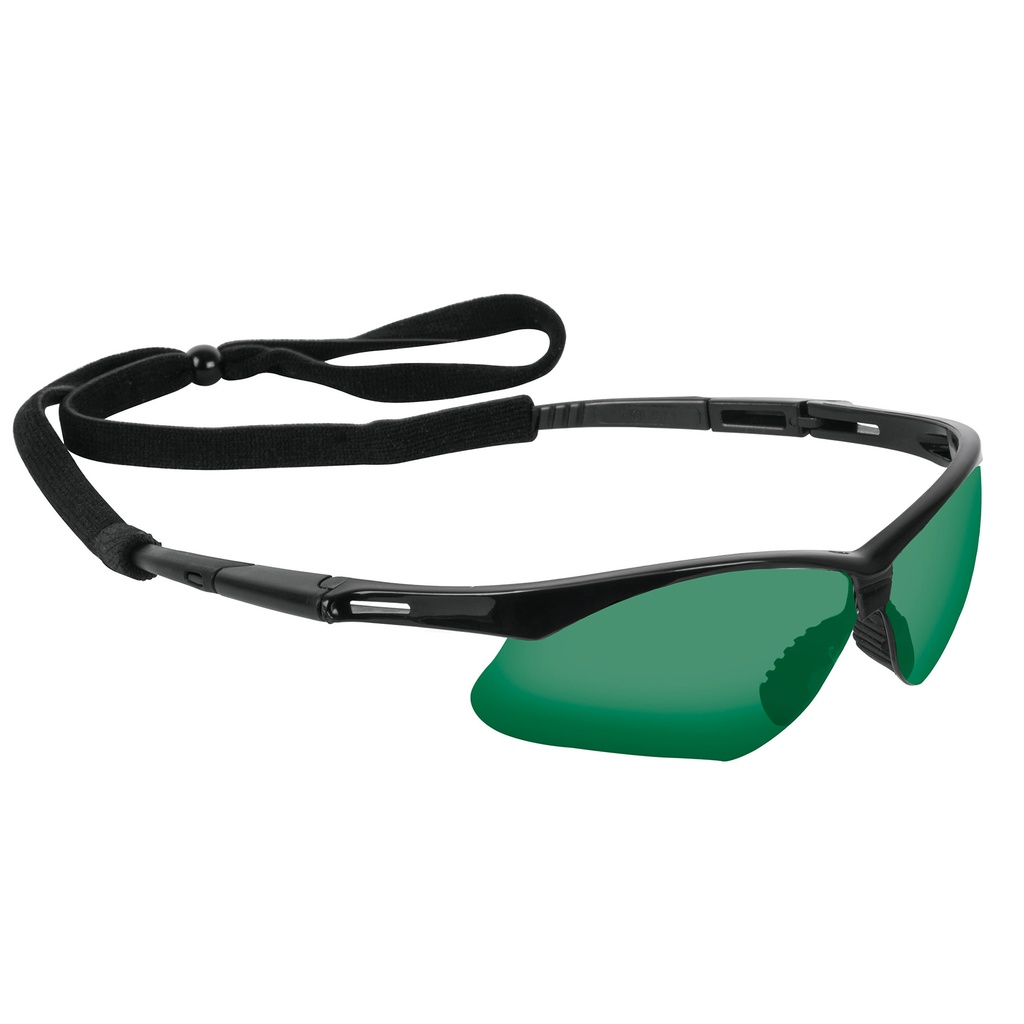 Lentes seguridad verde antiempaño c/cordón ajustable, Sport - Pag 440