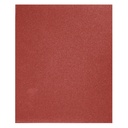 Lija de esmeril roja grano 120 de óxido de aluminio, Truper - Pag 251