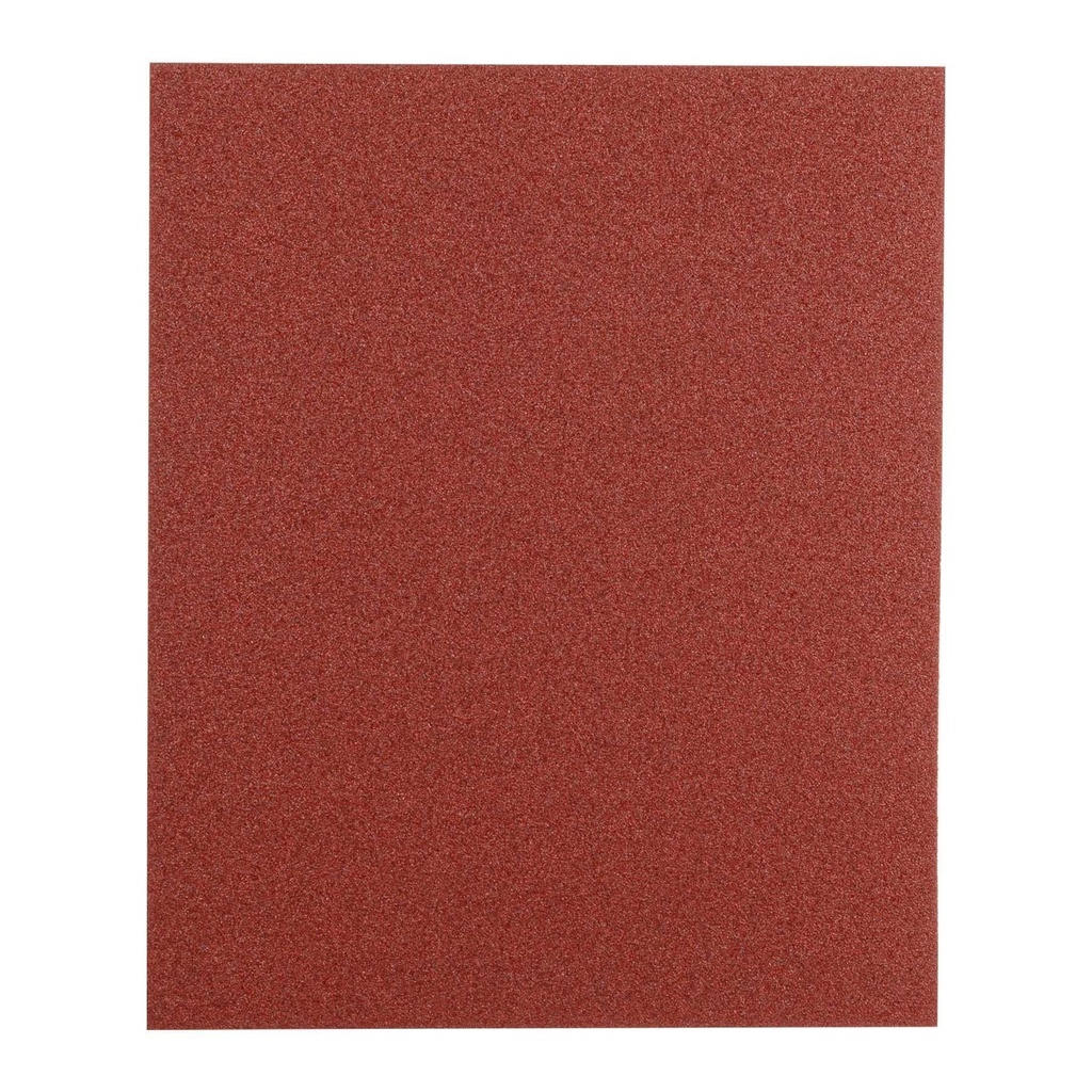 Lija de esmeril roja grano 80 de óxido de aluminio, Truper - Pag 251