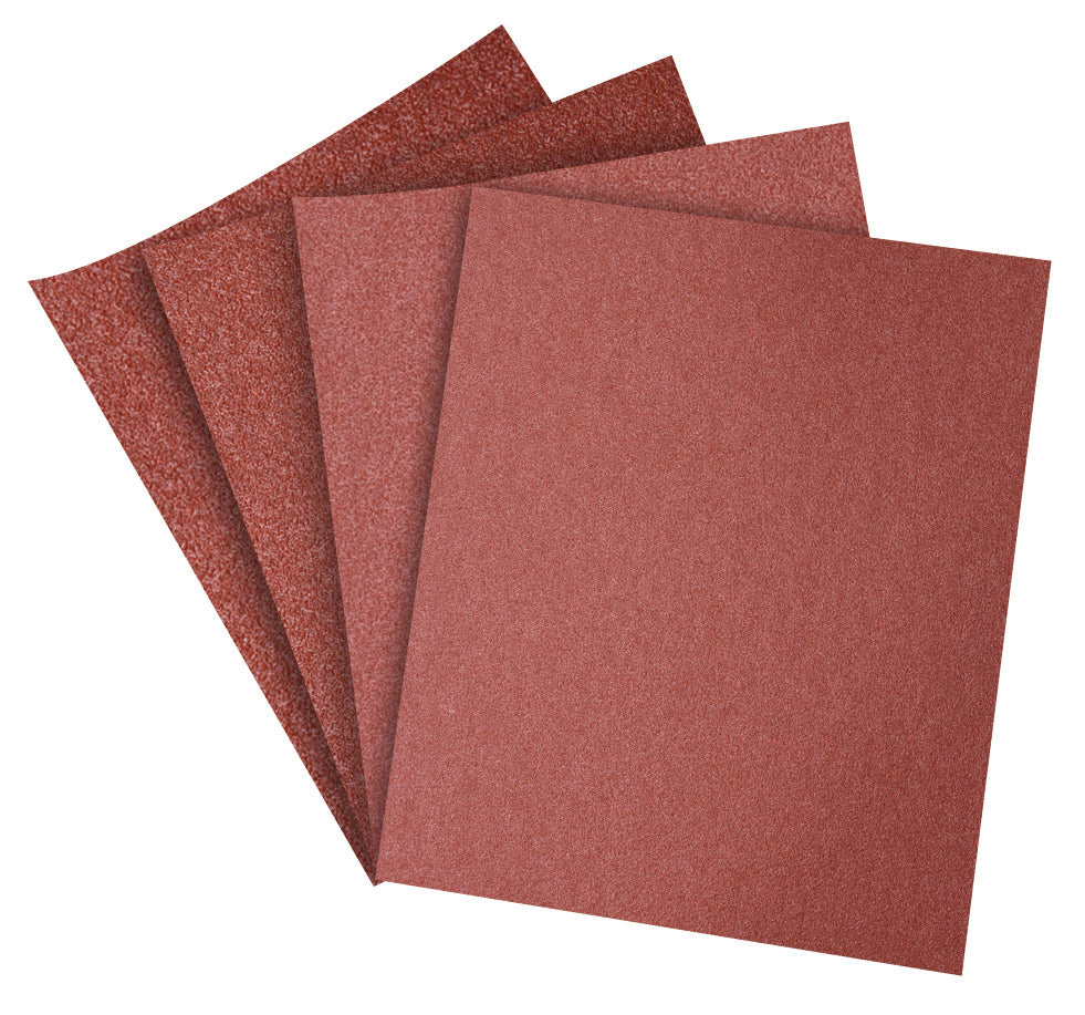 Lija de esmeril roja respaldo de tela grano 50