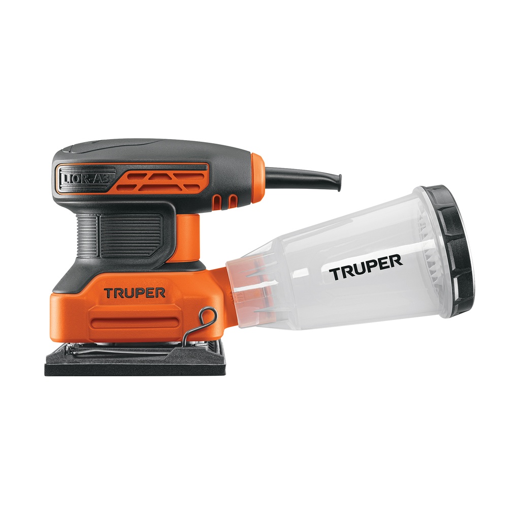 Lijadora orbital 1/4 hoja 240 W, profesional, Truper - Pag 255