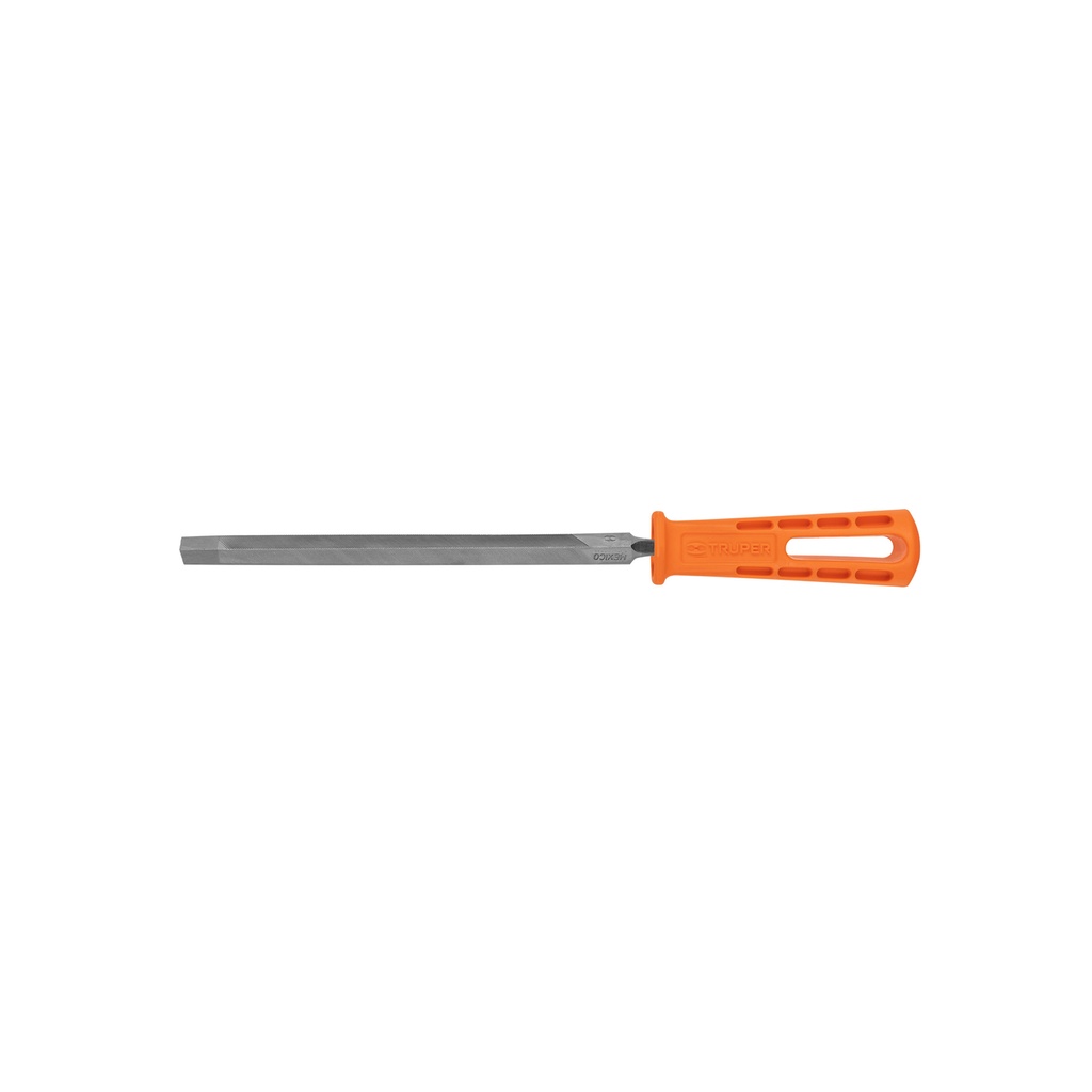 Lima triángular 7' para machete, 36 dpp, con mango, Truper