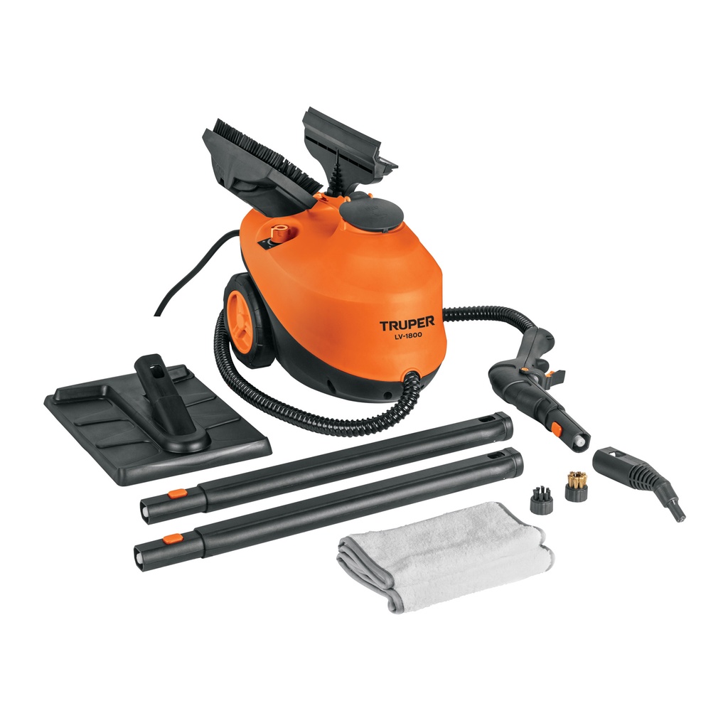 [T103206] Limpiador a vapor, 1800W, Truper