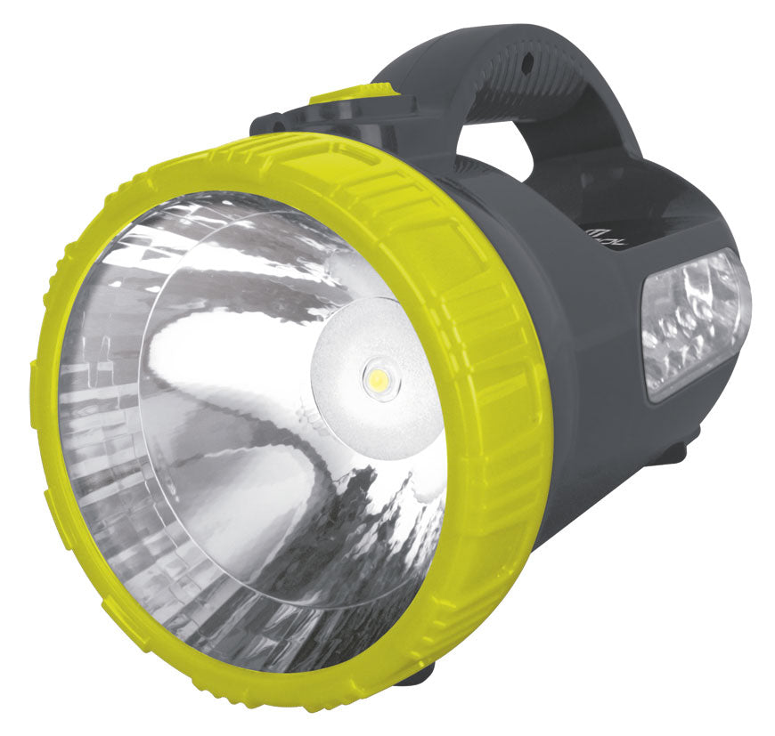 Linterna alta potencia compact light: led 3W + 12 led laterales (900 mAh)