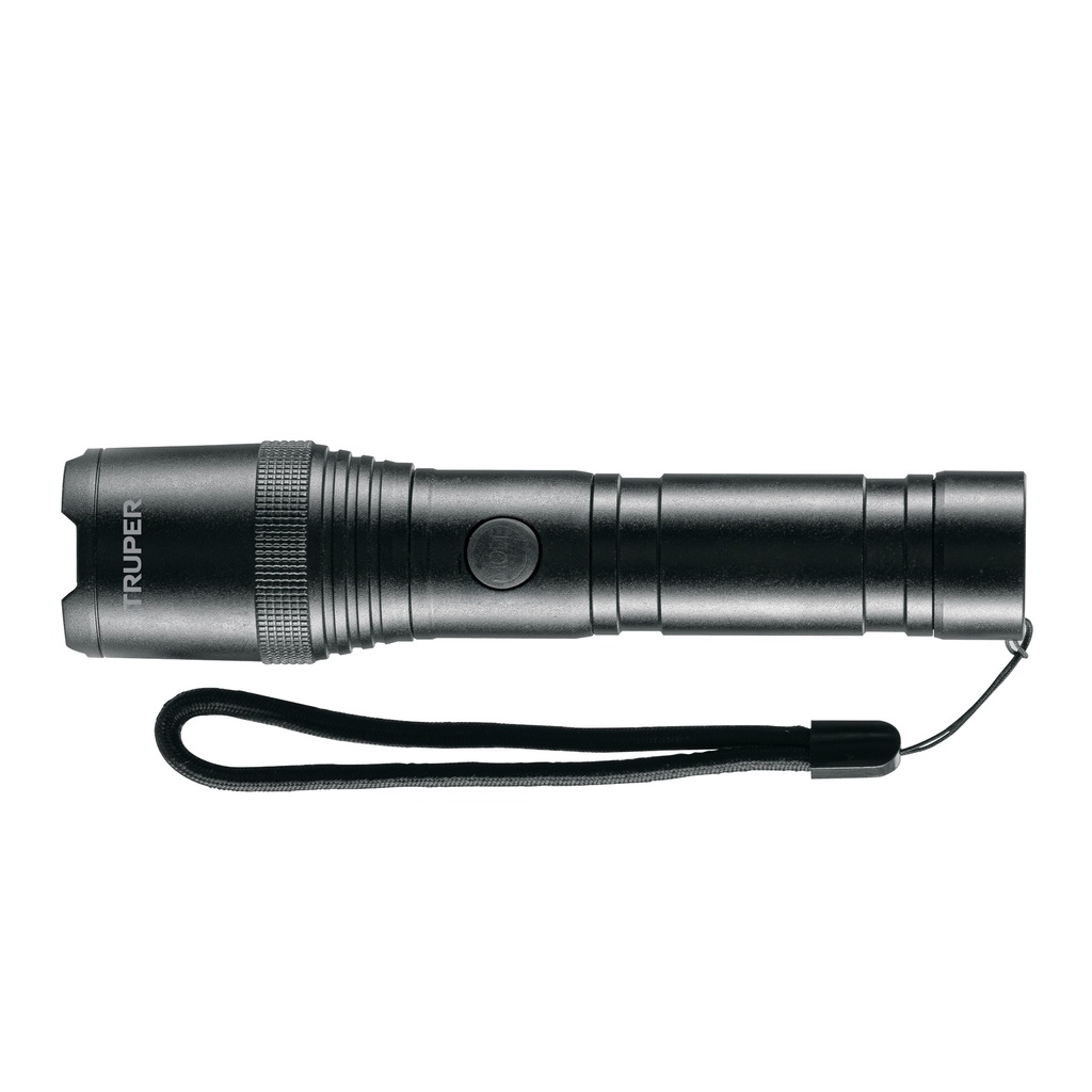 Linterna de aluminio 1 LED 650 lm recargable, Truper
