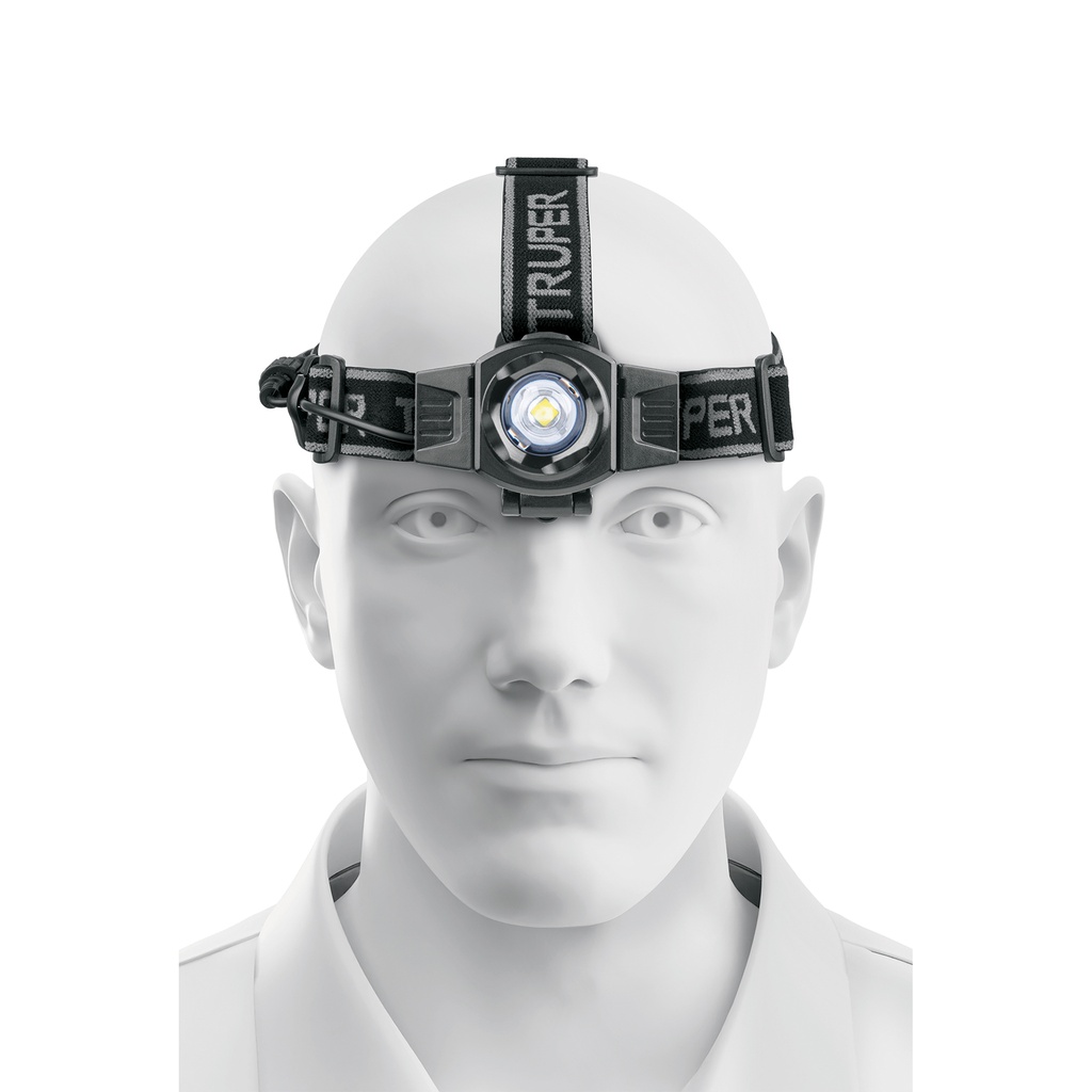 Linterna de minero 1 LED 125 lm recargable, Truper