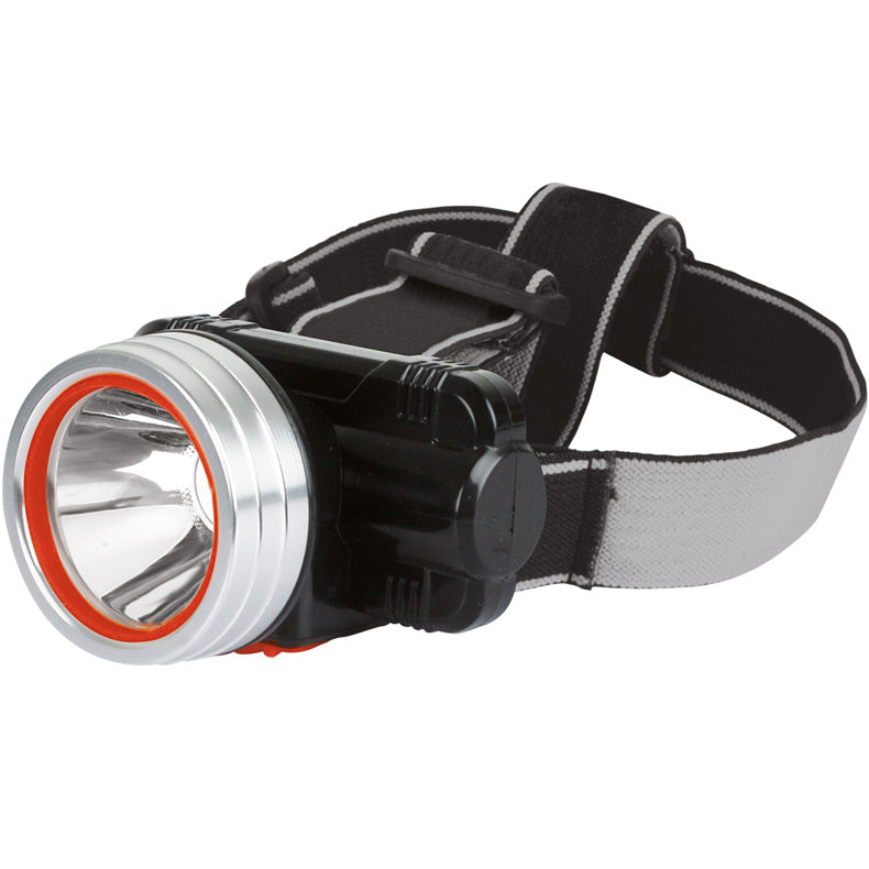 Linterna tipo Minero con batería ion Litio