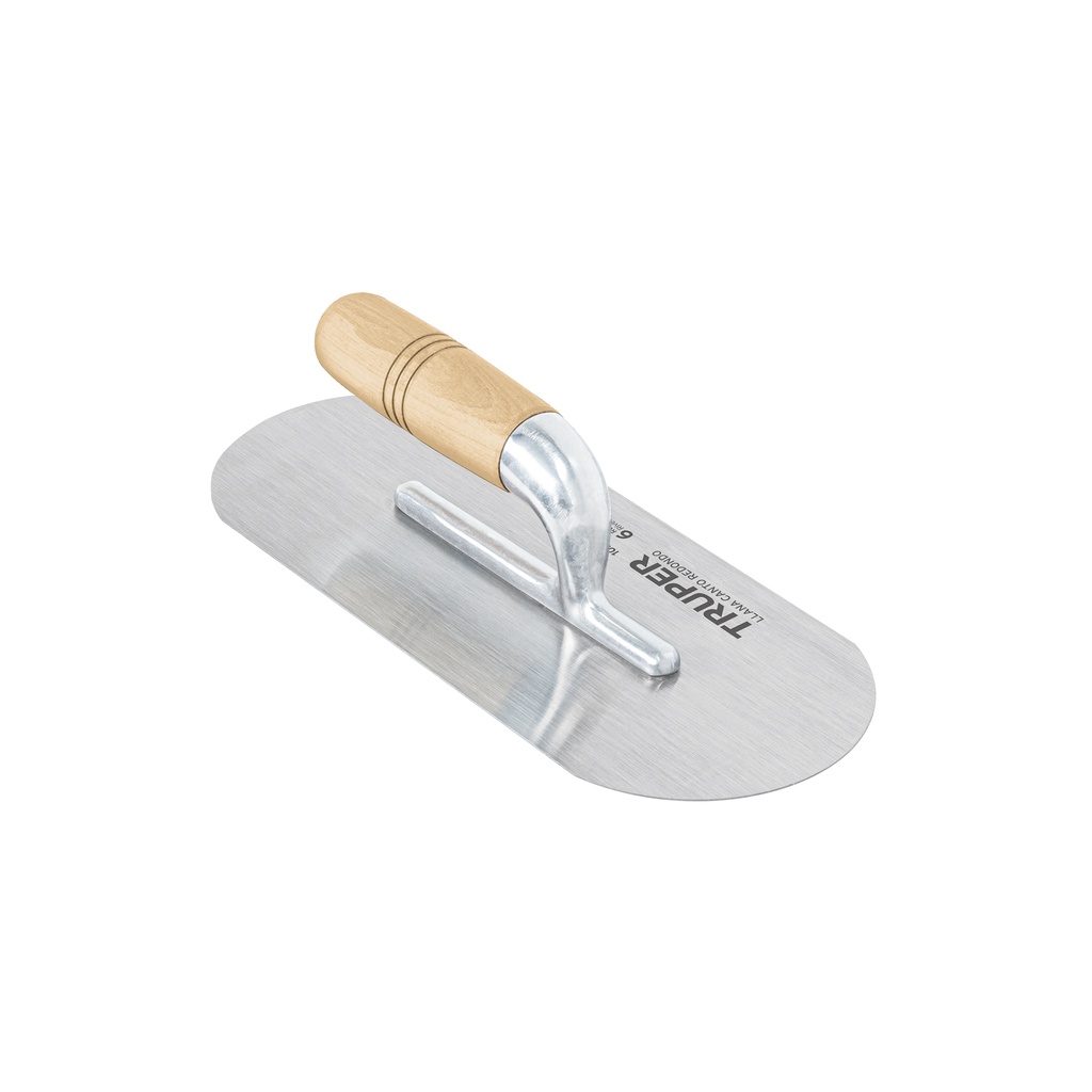 Llana canto redondo 12' x 5' con mango de madera, Truper - Pag 211