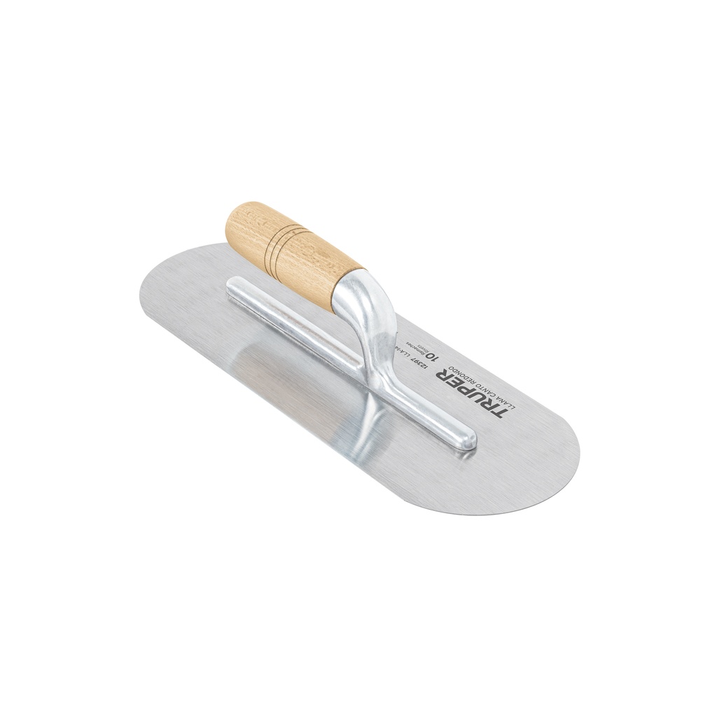 Llana canto redondo 14' x 5' con mango de madera, Truper - Pag 211