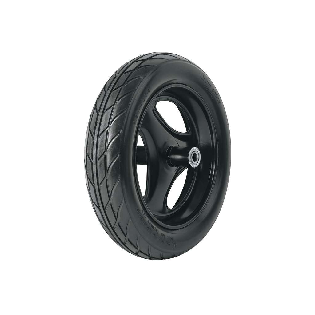 Llanta completa imponchable 16', incluye eje y baleros