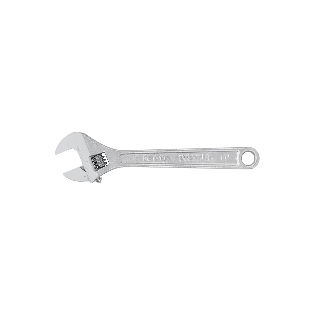Llave ajustable (perico) 10' cromada, Pretul - Pag 213