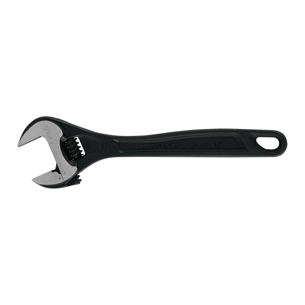 Llave ajustable (perico) 12' profesional pavonada, Expert - Pag 213