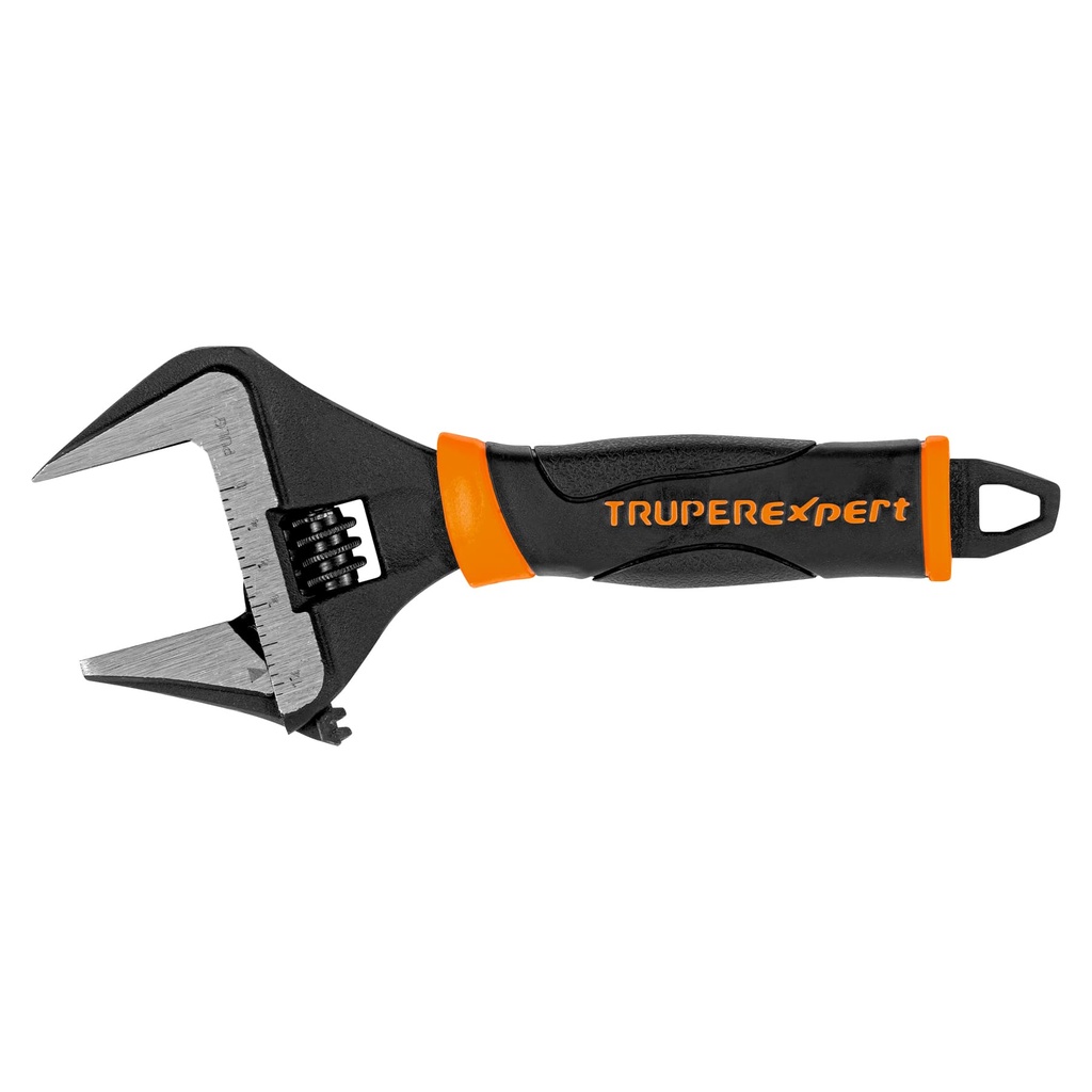 Llave ajustable (perico) 6' boca ancha Comfort Grip, Expert - Pag 213