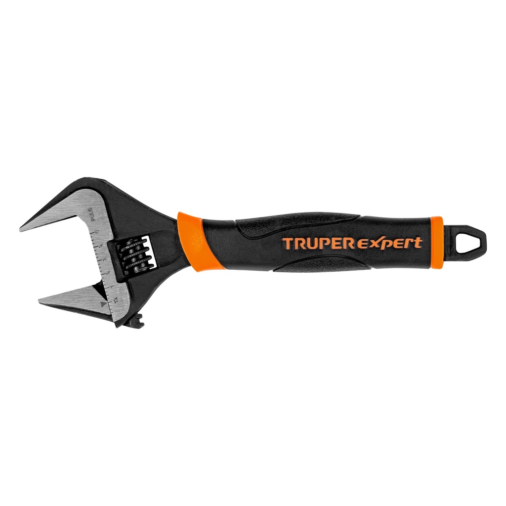 Llave ajustable (perico) 8' boca ancha Comfort Grip, Expert - Pag 213