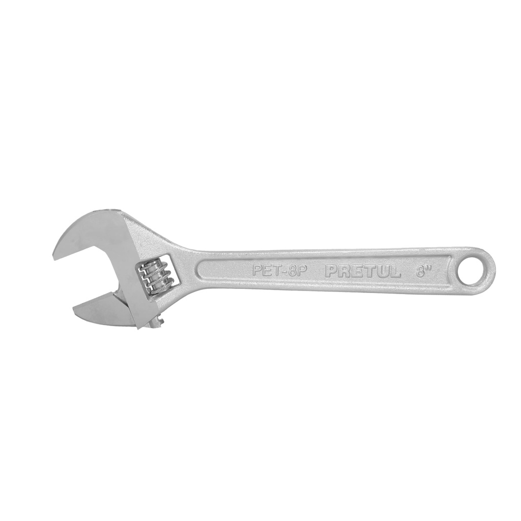 Llave ajustable (perico) 8' cromada, Pretul - Pag 213