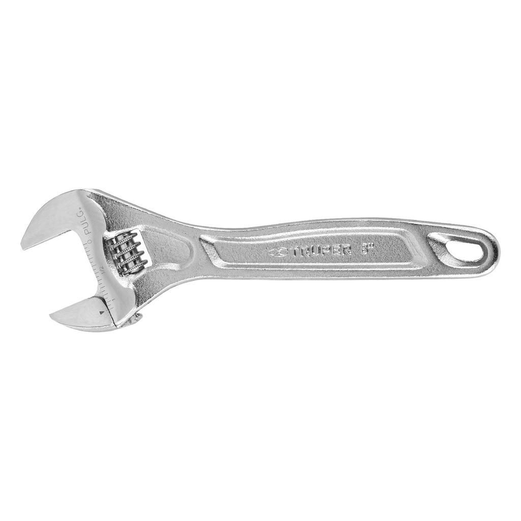 Llave ajustable (perico) 8' profesional cromada, Expert - Pag 213