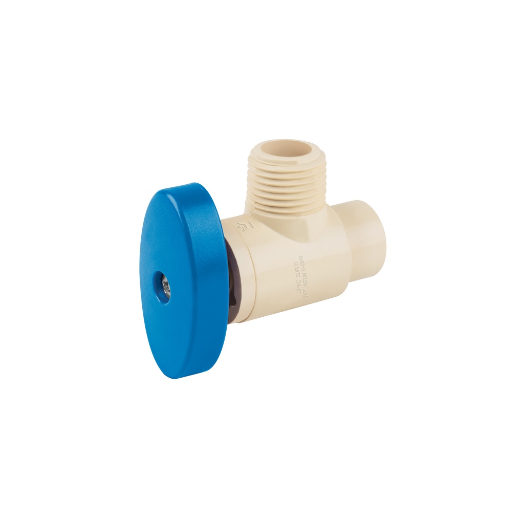 Llave angular de CPVC 1/2' x 1/2', Foset - Pag 526