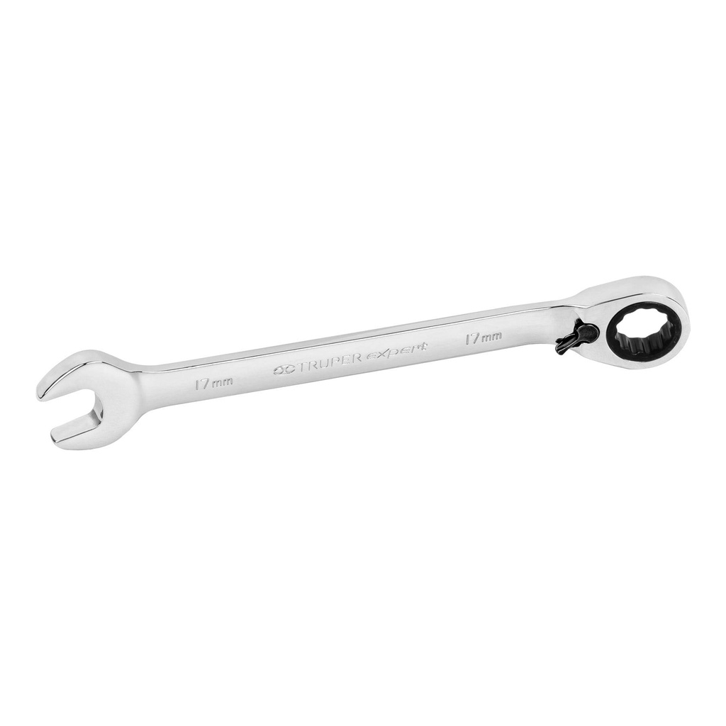 Llave combinada matraca reversible 17mmx223 mm largo, Expert - Pag 277