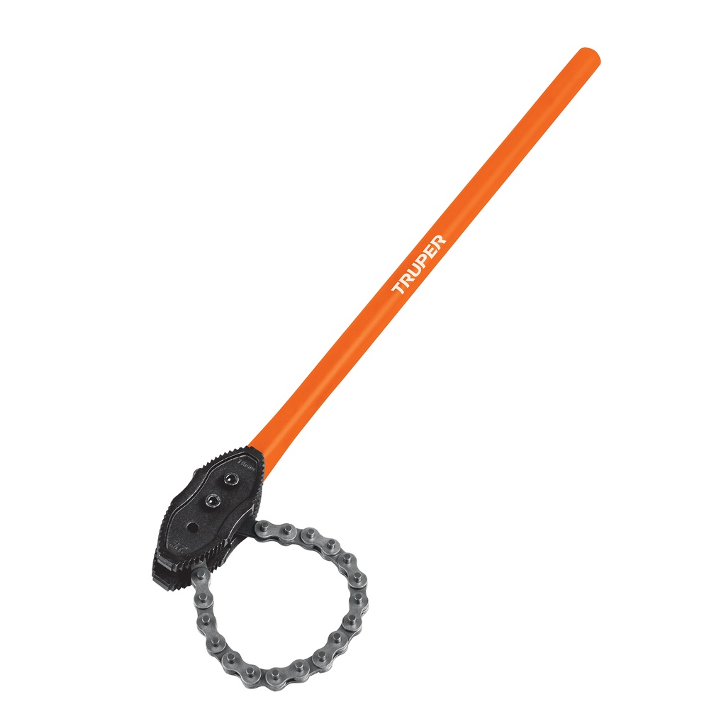 Llave de cadena tipo caimán uso pesado, mango de 28', Truper - Pag 220