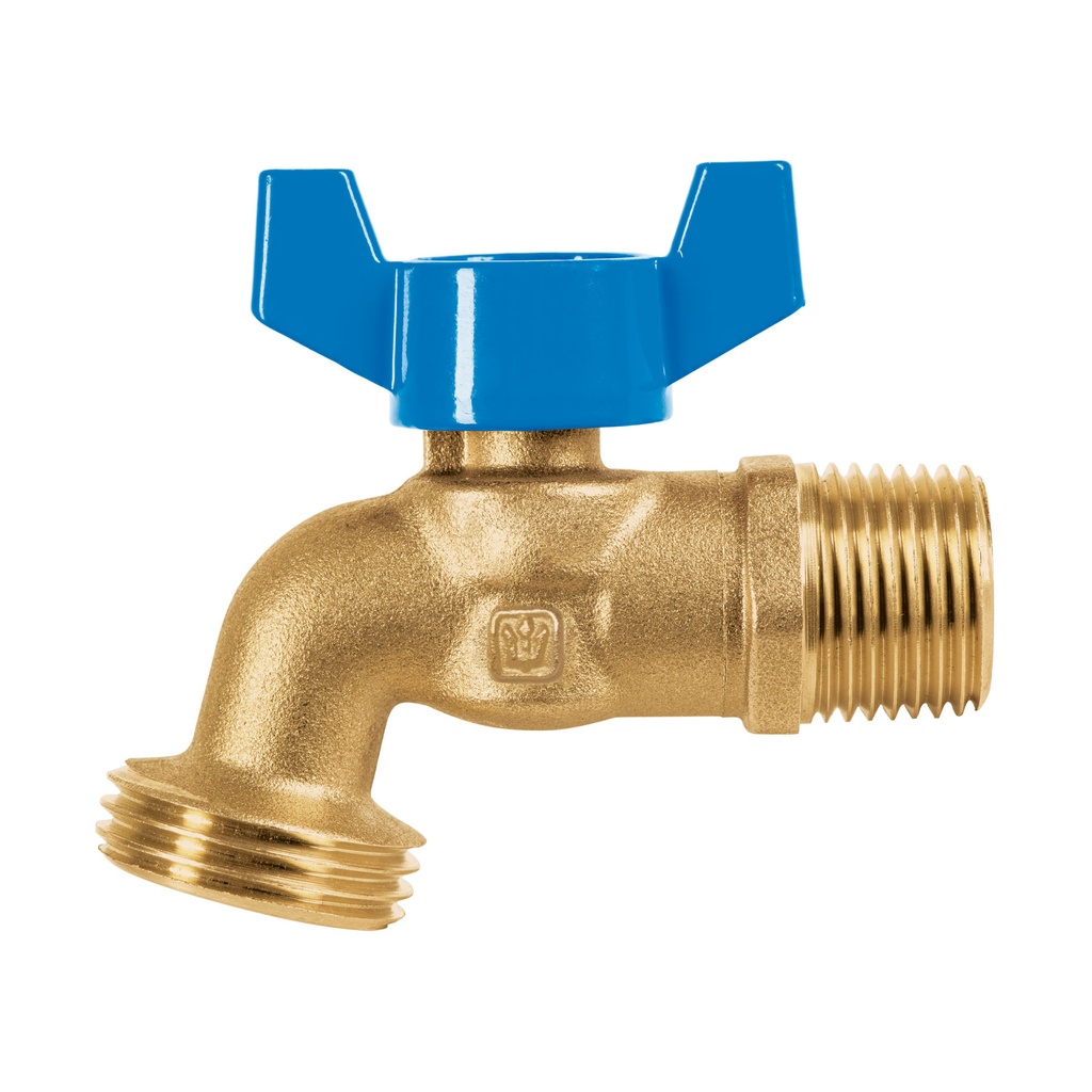 [T49053] Llave de esfera de latón 1/2' con rosca para manguera, Foset - Pag 505