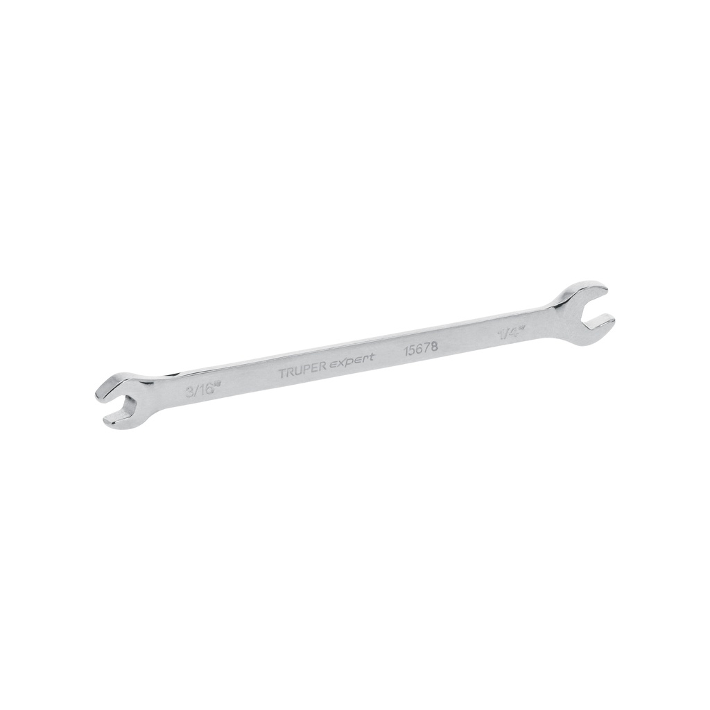 Llave española, 3/16 x 1/4' x 126 mm de largo, Truper Expert