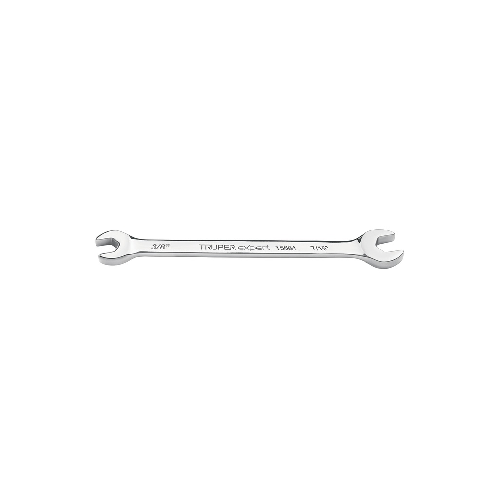 Llave española, 3/8 x 7/16' x 162 mm de largo, Truper Expert