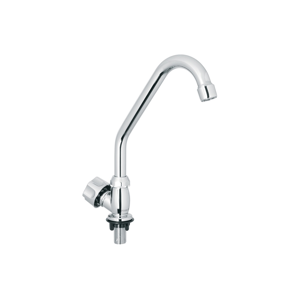 Llave individual para fregadero, ABS, cuello corto, Basic - Pag 472