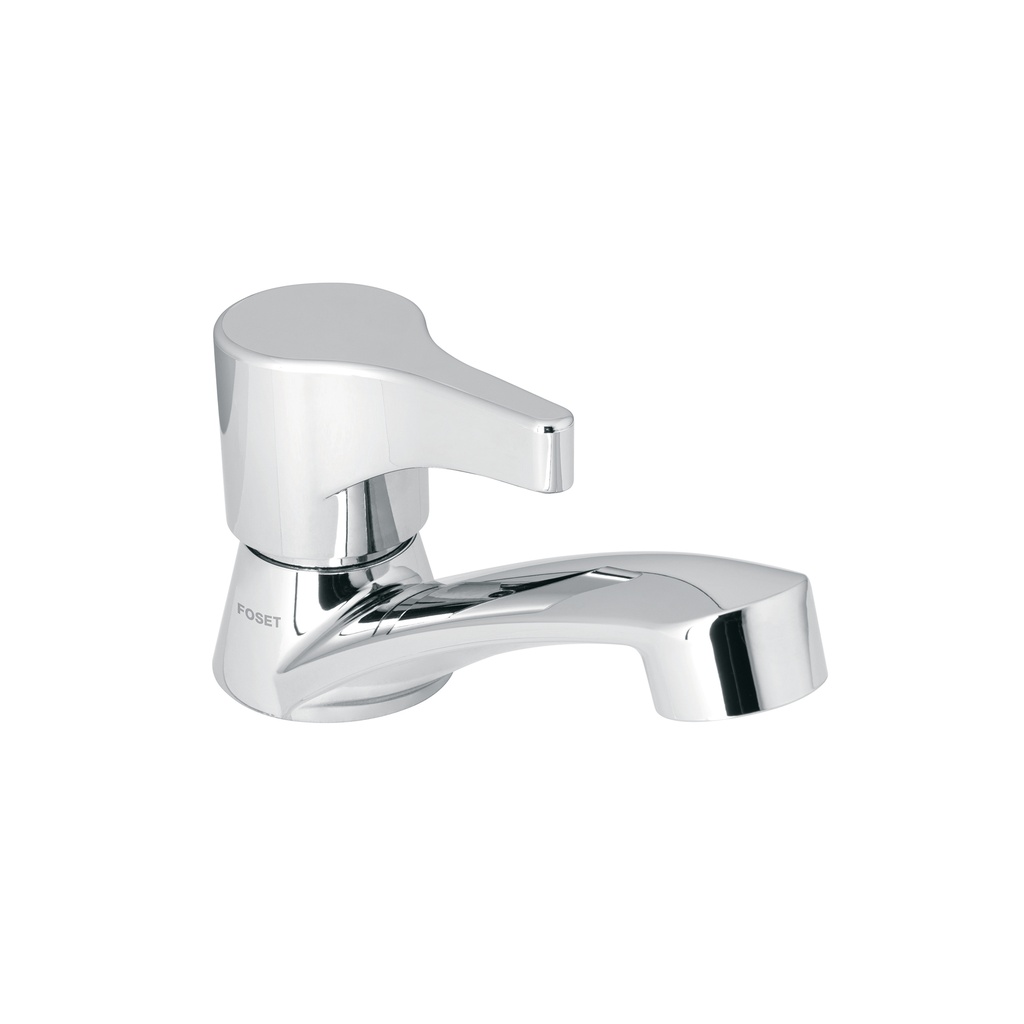Llave individual para lavabo, ABS, maneral palanca, Basic