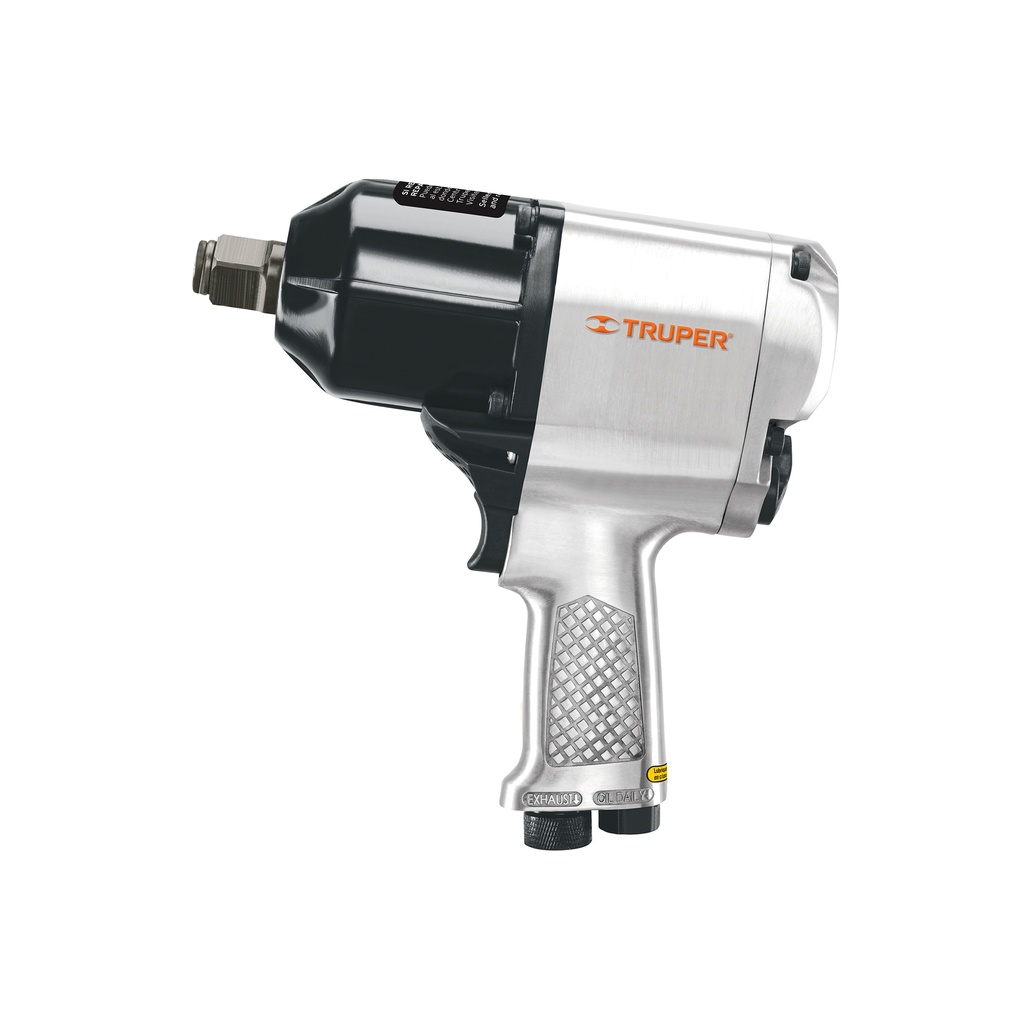 Llave neumática impacto industrial 3/4', Truper