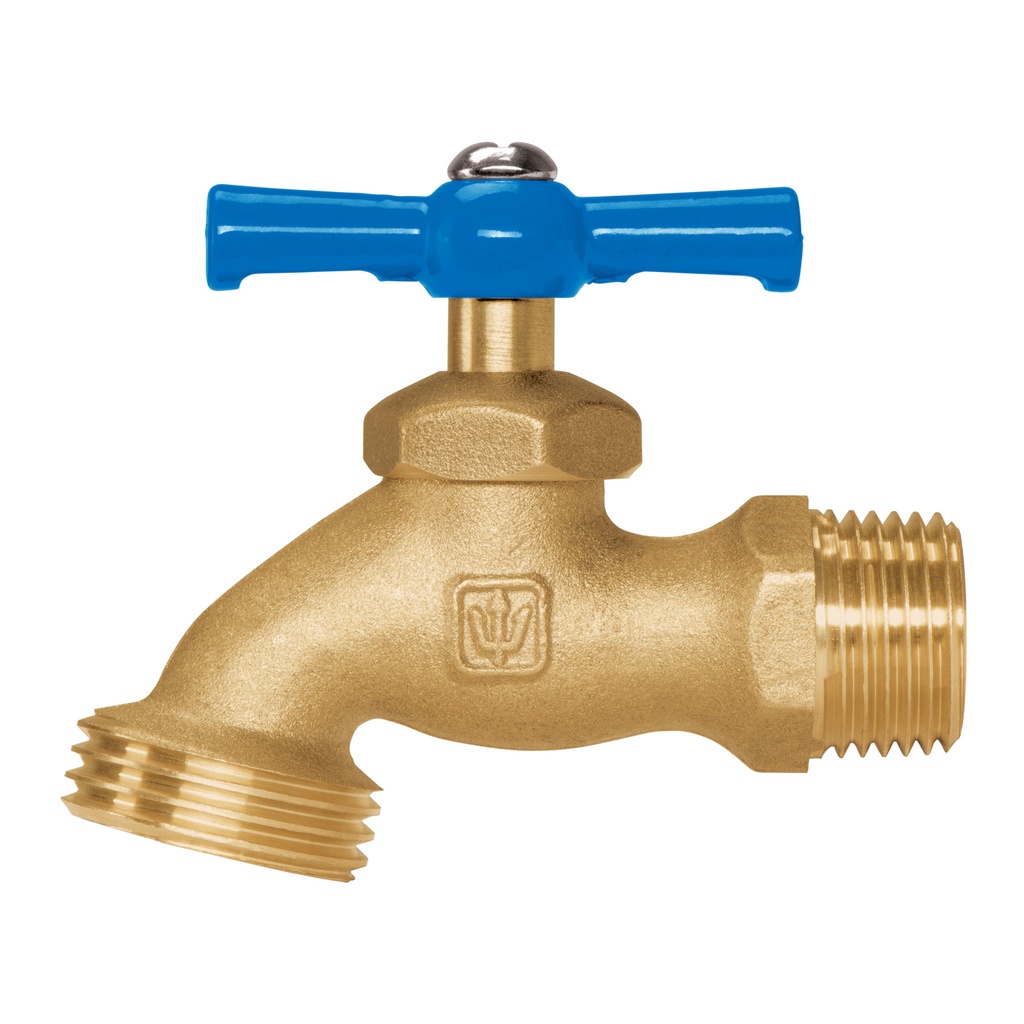 Llave para manguera, de latón, 120 g, 1/2', a granel, Foset - Pag 505