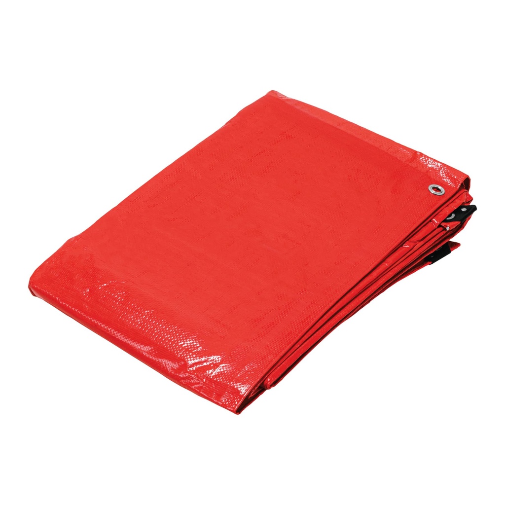 [T23768] Lona 5 x 6 m, roja, Pretul