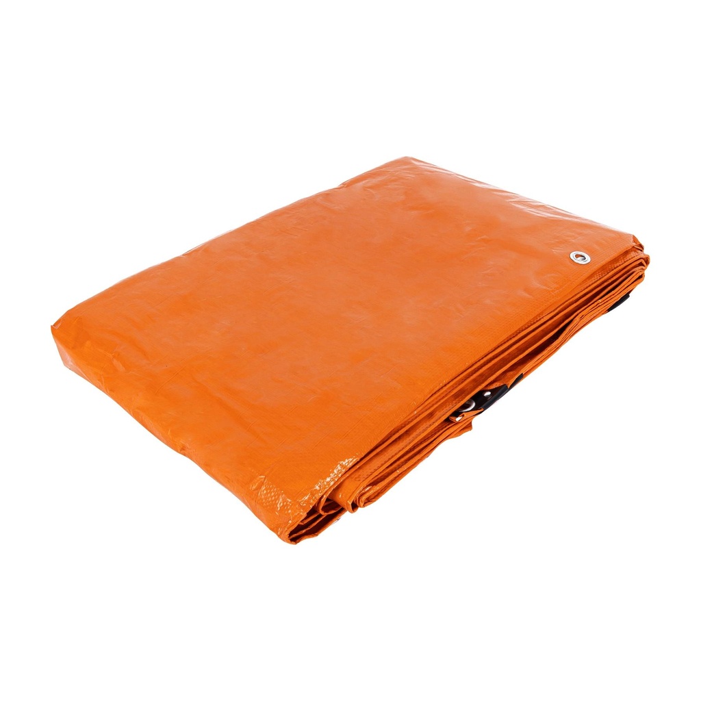 [T26144] Lona polietileno 6 x 9 m, naranja, Pretul