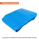 Lona reforzada, 7 x 10 m, azul