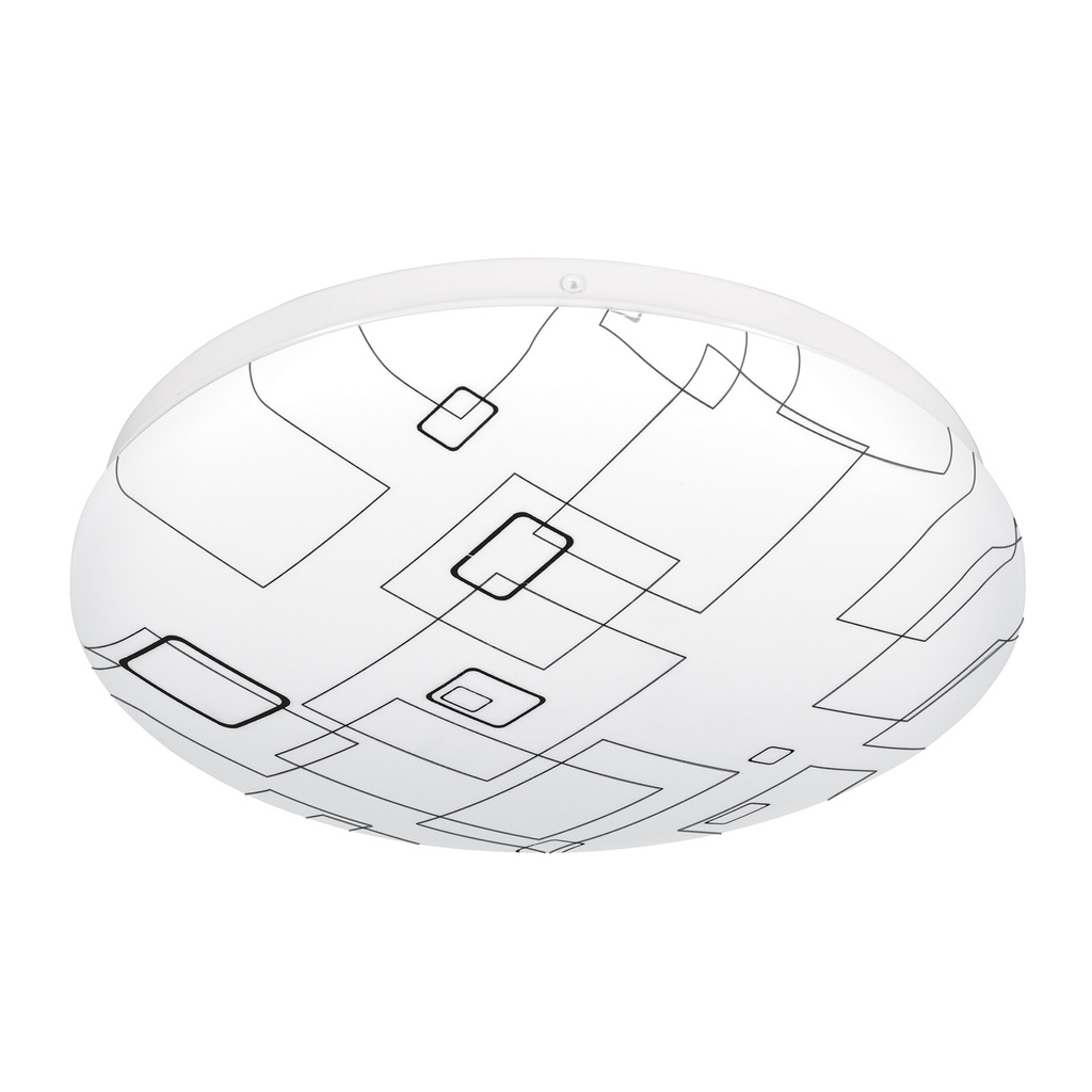 [T43177] Luminario LED 15 W plafón decorativo cuadros luz día