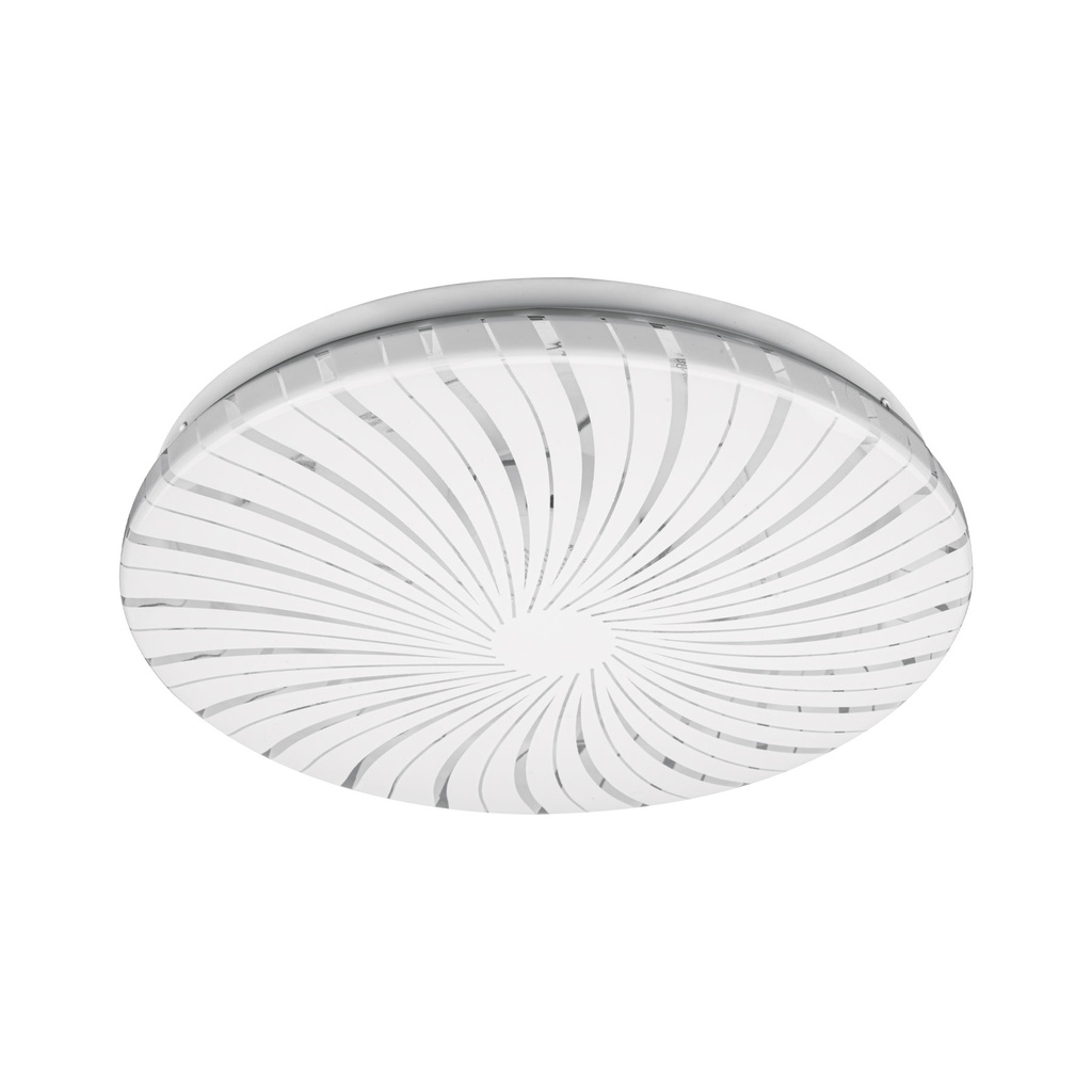 Luminario LED 15 W tipo plafón decorativo luz cálida