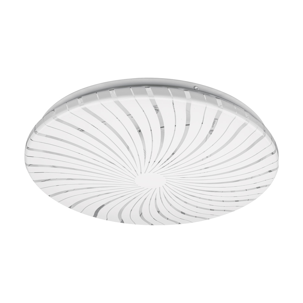 Luminario LED 18 W tipo plafón decorativo luz cálida
