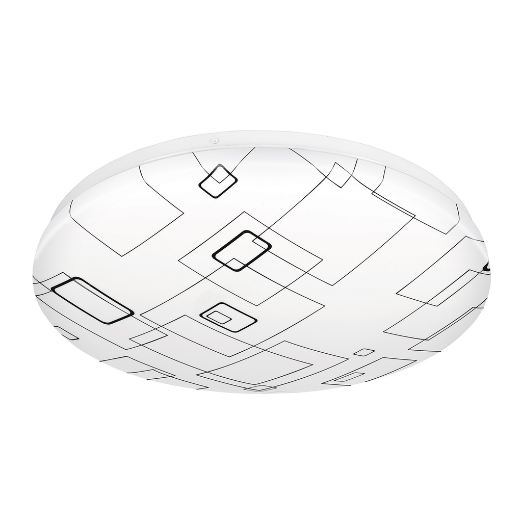 [T43179] Luminario LED 22 W plafón decorativo cuadros luz día